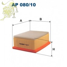 AP080/10 FILTRON Фильтр воздуш. CITROEN BERLINGO/PEUGEOT PARTNER (GB25-4612)